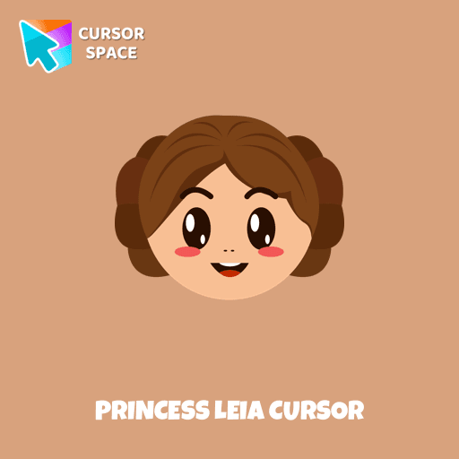 Princess Leia cursor arrow cursor